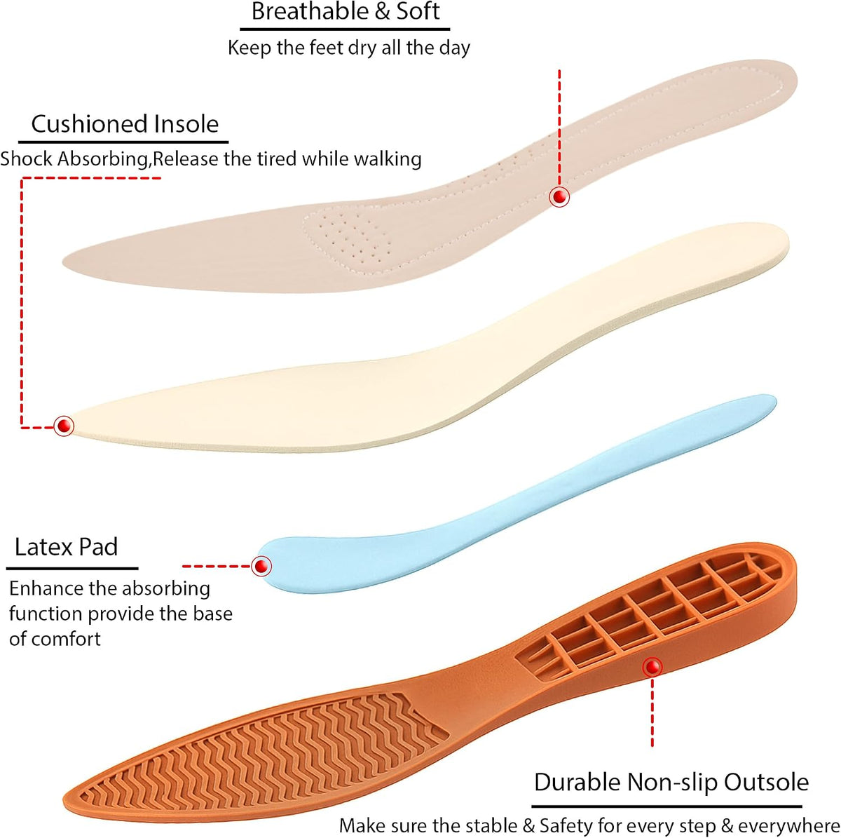 Aomigoct Comfortable Dressy Flats for Women: Cushioned Insole & Lightweight for All-Day Office Comfort - Slip On & Foldable for Working Professional with Bow