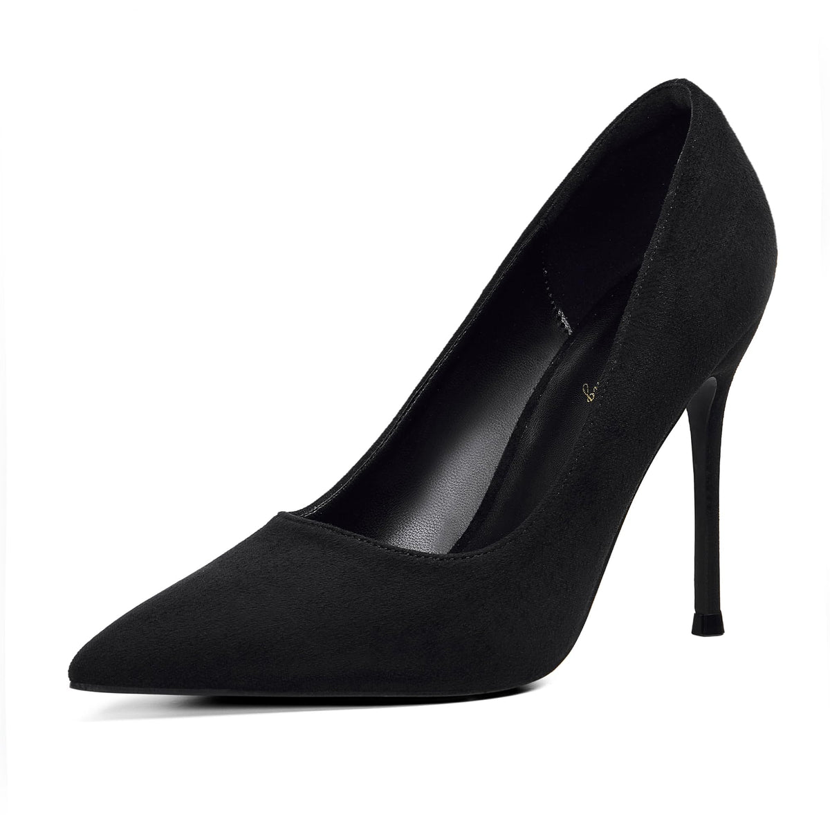 Elisabet Tang Women's High Heels Pumps Closed Pointed Toe Stiletto 4inch Heels Classic Office Special Dressy Wedding Pump Shoes