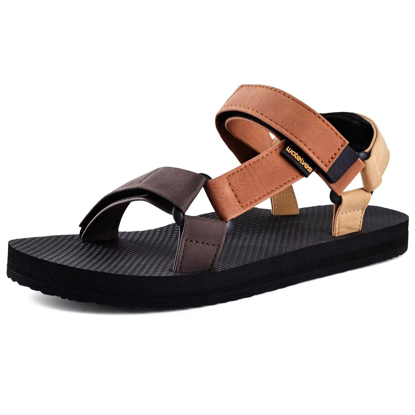 WateLves Womens-Sport-Sandals Hiking Sandals with-Arch-Support Webbing-Outdoor-Beach-Water-Sandals for Travel-Walking-Trekking-Camping