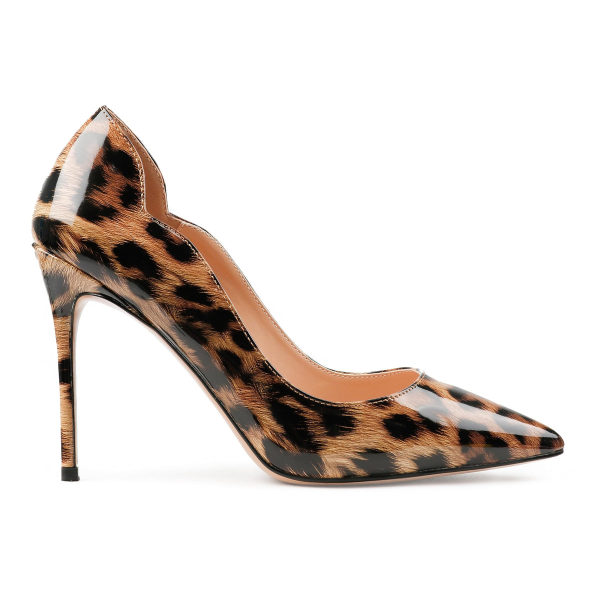 COLETER Women's 4 Inch Pumps Pointed Toe Dress Shoes Slip On Stiletto Pumps | Closed Toe Stiletto High Heel Pumps, Elegant Dress Heels for Business Casual, Formal, Evening Party
