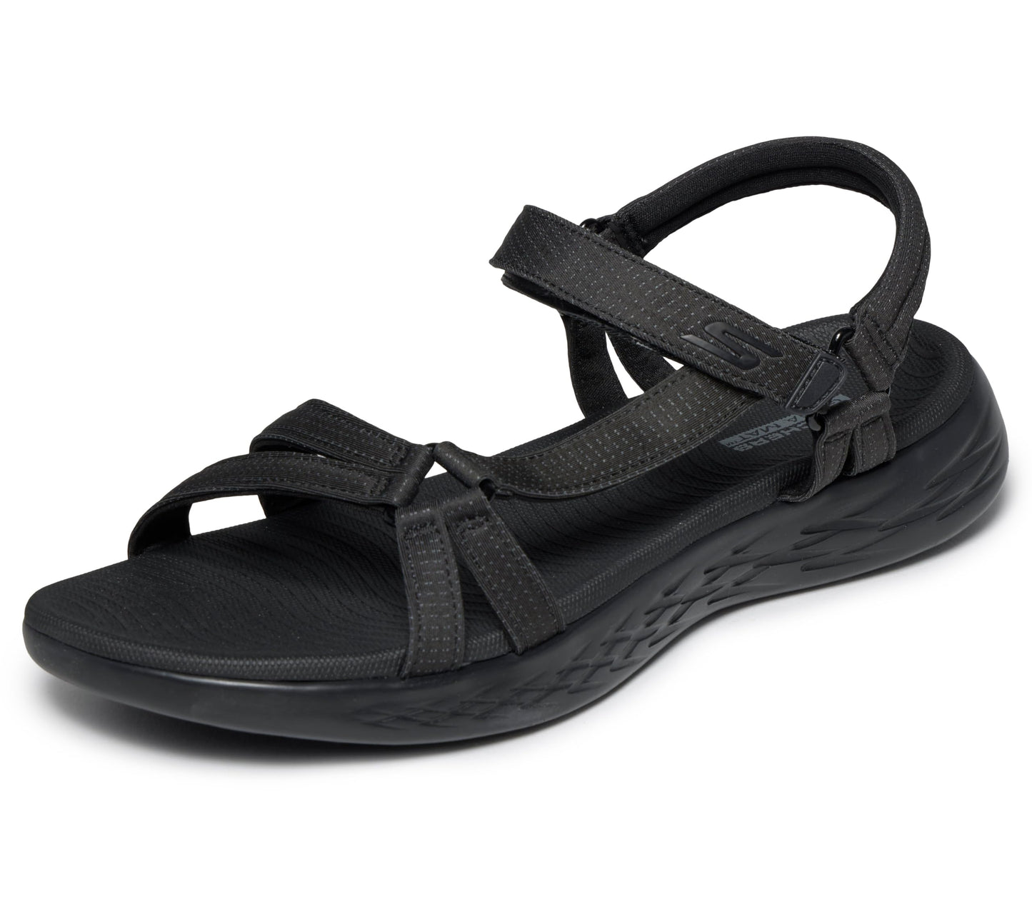 Skechers Women's On-The-go 600-Brilliancy Sport Sandal | Casual, 5GEN Cushioning, Air-Cooled Goga Mat, Machine Washable, Vegan, River sandal