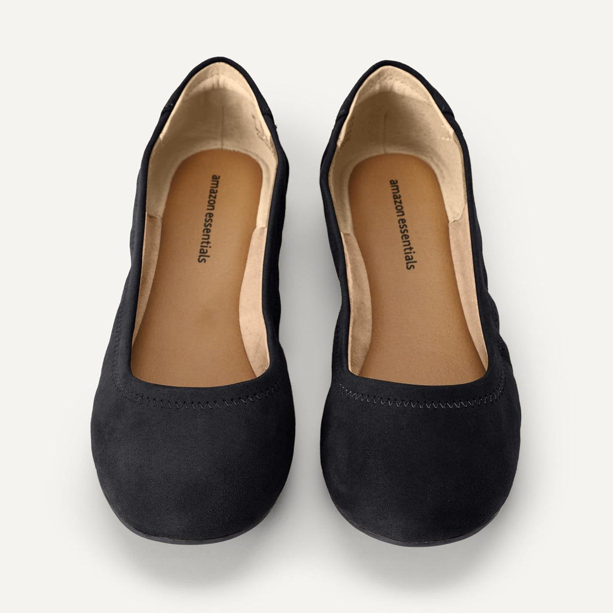 Amazon Essentials Women's Belice Comfortable Slip-On Ballet Flats Shoes