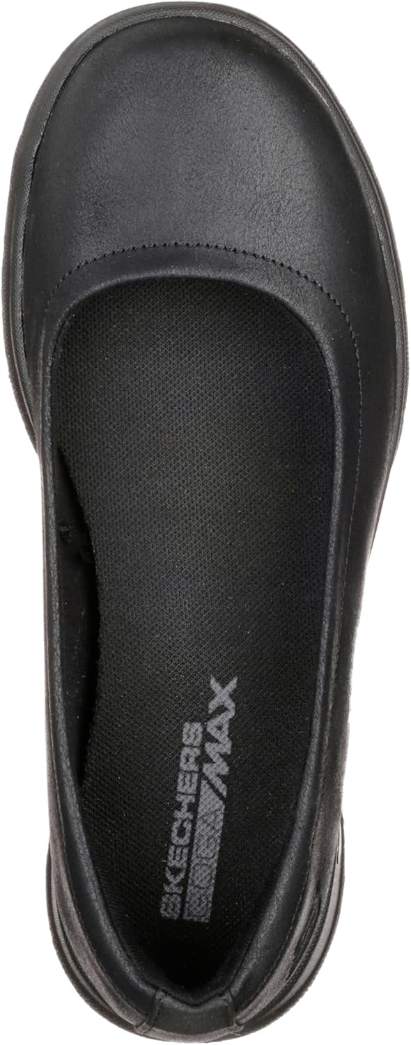 Skechers Women's GO Walk Lite Gem Flat | Walking, Casual, Goga Max, 5GEN Cushioning, Machine Washable, Vegan