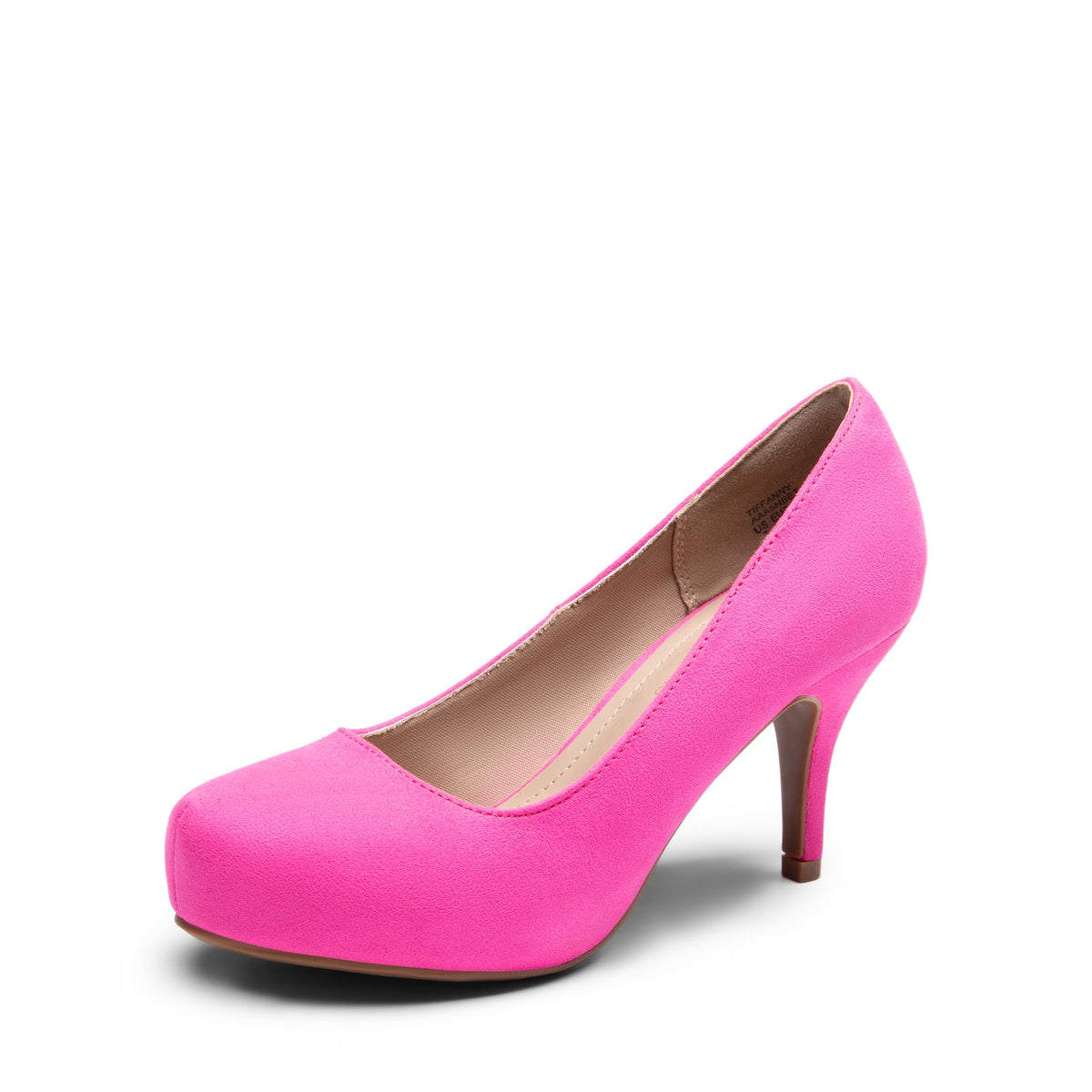 DREAM PAIRS Women's Low Platform Stiletto Heels Pumps | Classic Elegant Versatile Heels Dress Comfortable Closed Toe Pumps Shoes for Wedding Party Walking Brithday Work Office Daily