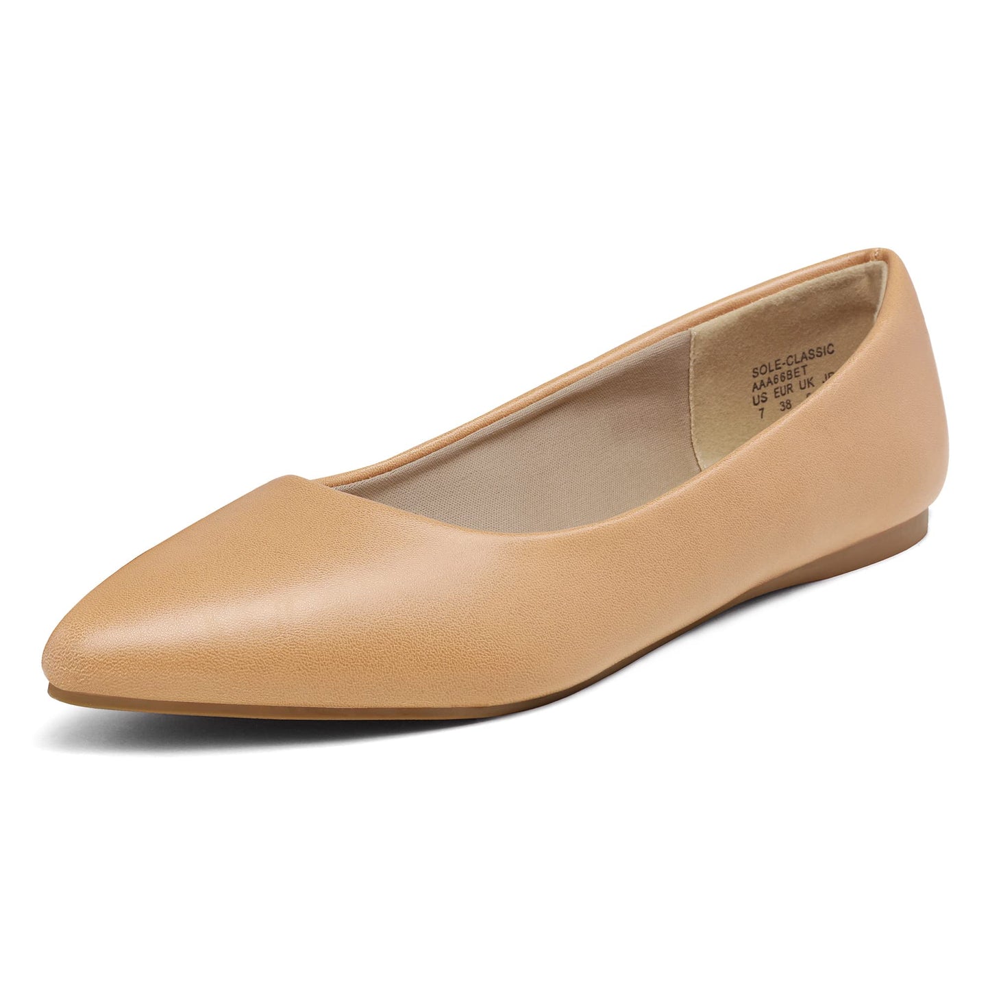 DREAM PAIRS Women's Dress Ballet Flats | pointed toe flats, dressy flat shoes for wedding work office business, slip on comfort flats for women