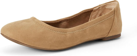 Amazon Essentials Women's Belice Comfortable Slip-On Ballet Flats Shoes