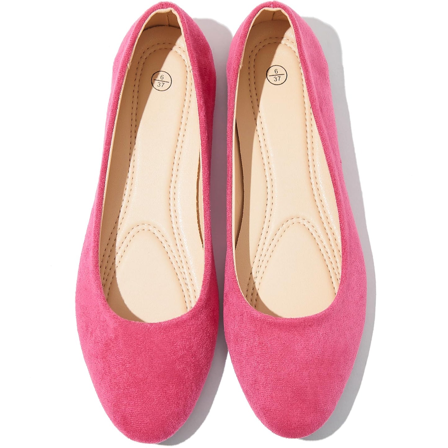 Shupua Flats for Women Round Toe Black Ballet Flats Dressy Work Shoes | Comfortable Womens Ballerina Dress Shoes, Slip On Casual Office Loafers, Comfort, Business, Wedding, Formal, Low Heel, Ladies