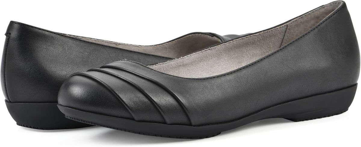 Cliffs by White Mountain Women's Clara Cushioned Ballet Flat