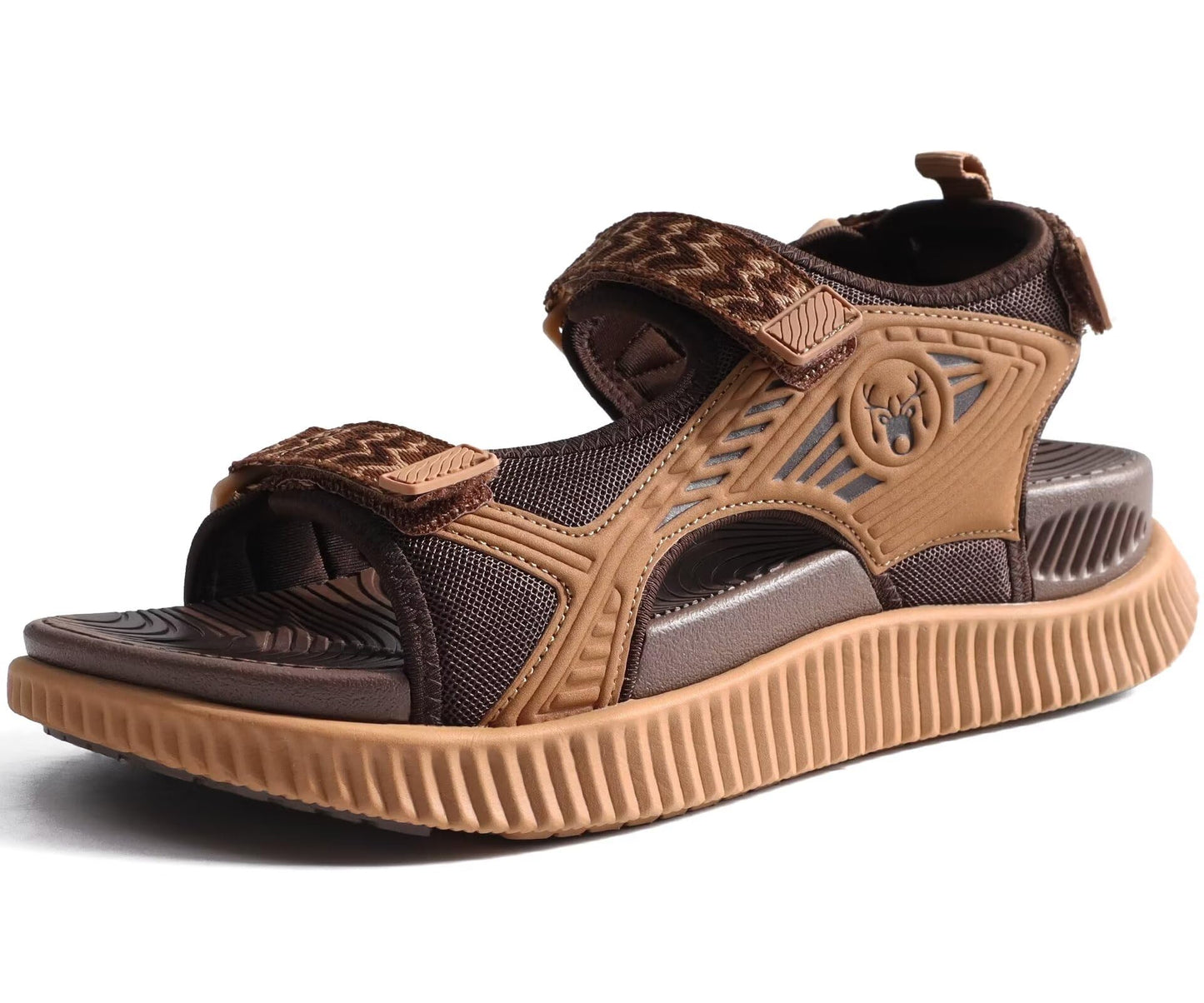 KuaiLu Womens Orthopedic Walking Sandals with Comfortable Arch Support | Relief Plantar Fasciitis Summer Outdoor Hiking Recovery Adjustable Strap Athletic Chunky Cushion Shoes