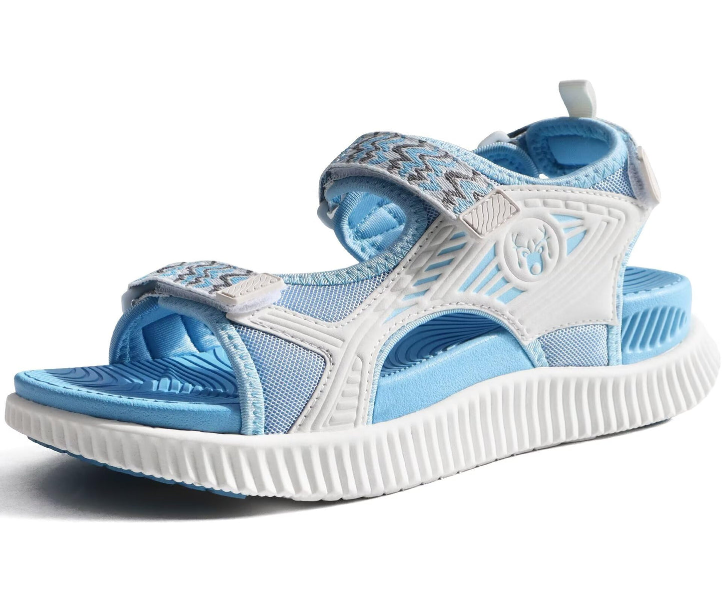 KuaiLu Womens Orthopedic Walking Sandals with Comfortable Arch Support | Relief Plantar Fasciitis Summer Outdoor Hiking Recovery Adjustable Strap Athletic Chunky Cushion Shoes
