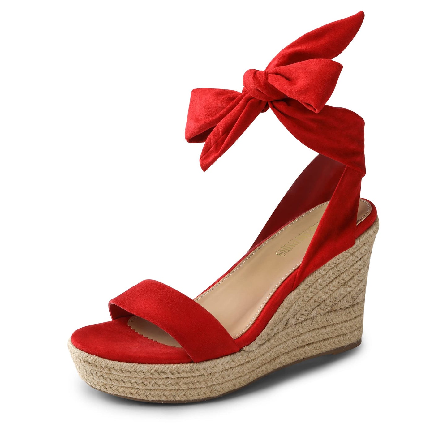 DREAM PAIRS Women's Espadrille Wedge Sandals | Espadrilles wedges tie lace up sandals,Ankle strap platform dressy shoes,Comfortable open toe sandals