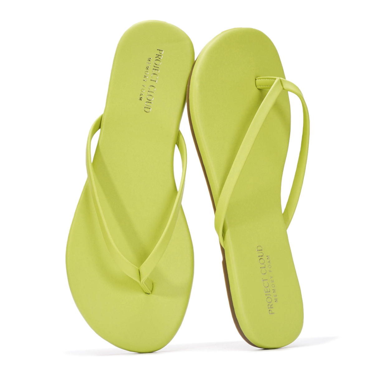 Project Cloud Flip Flops for Women Memory Foam Flats Sandals (Foundations) | Lightweight and Durable Non-Slip SoleWomens Sandals - Beach Essentials Womens Flat Sandals for Everyday Comfort Daily Wear
