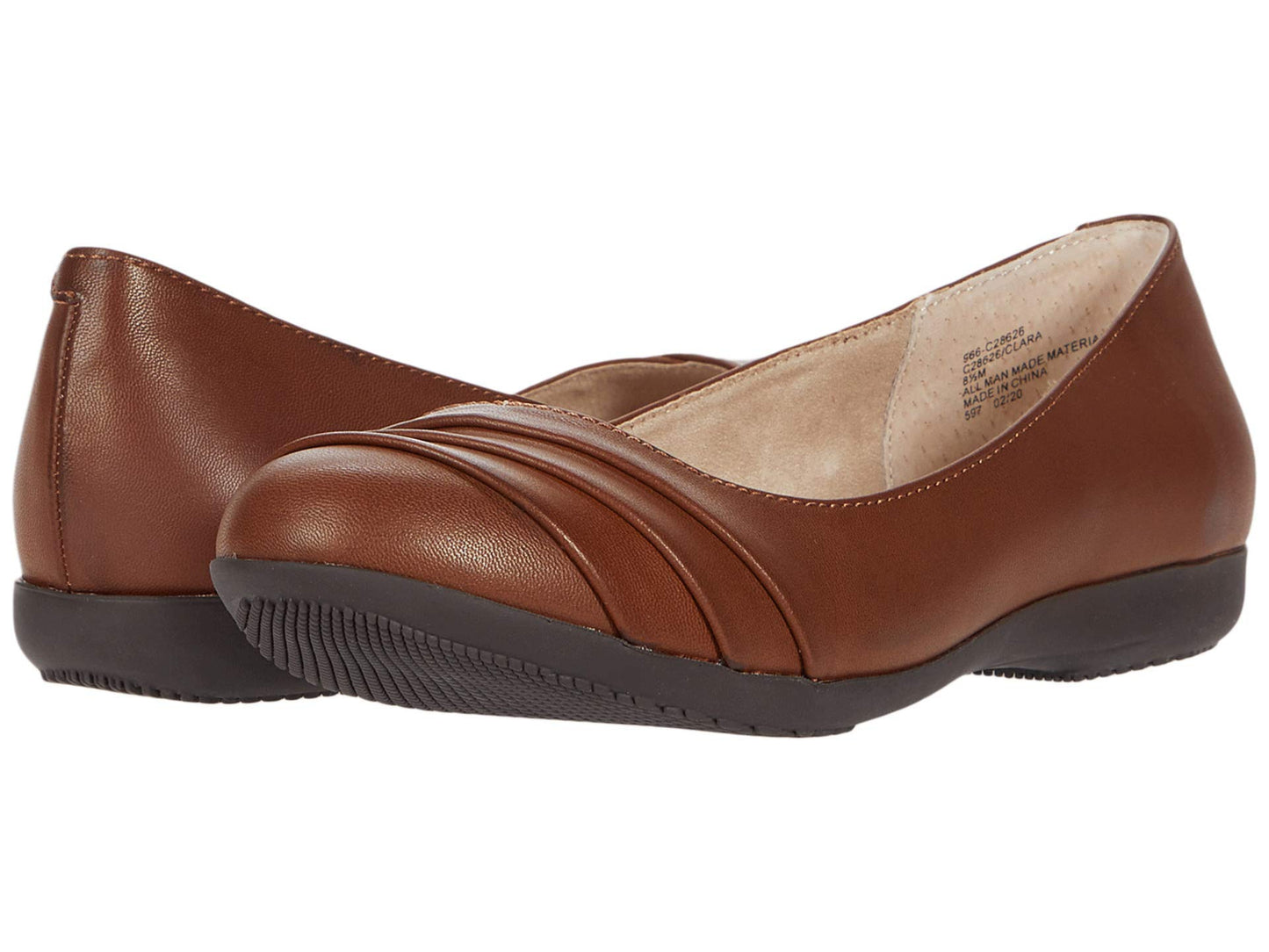 Cliffs by White Mountain Women's Clara Cushioned Ballet Flat
