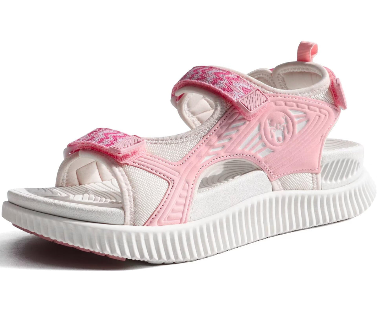 KuaiLu Womens Orthopedic Walking Sandals with Comfortable Arch Support | Relief Plantar Fasciitis Summer Outdoor Hiking Recovery Adjustable Strap Athletic Chunky Cushion Shoes