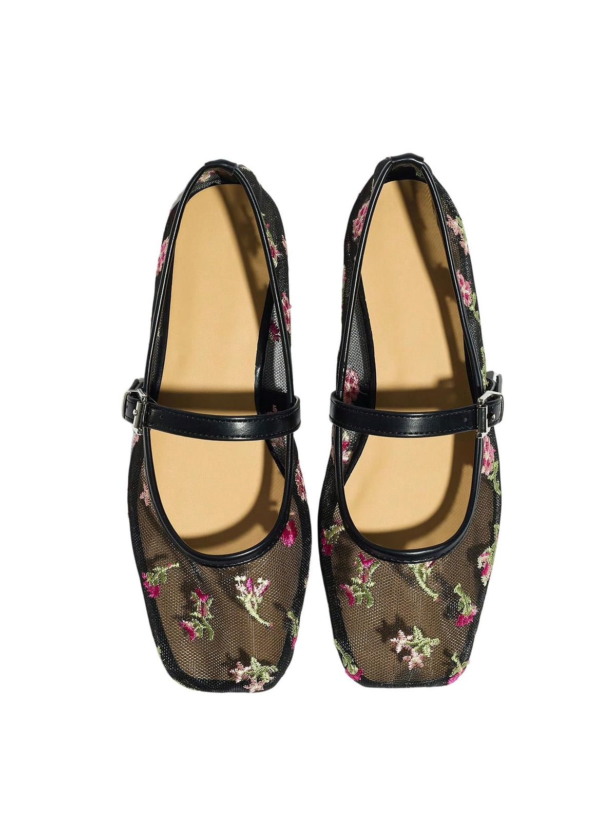 Milumia Summer Leopard Mesh Ballet Flats for Women Comfortable Dressy Work | Summer Shoes,Cute Ballerina Flats,Work Shoes Women Business Casual, Closed Toe Sandals,Slip On