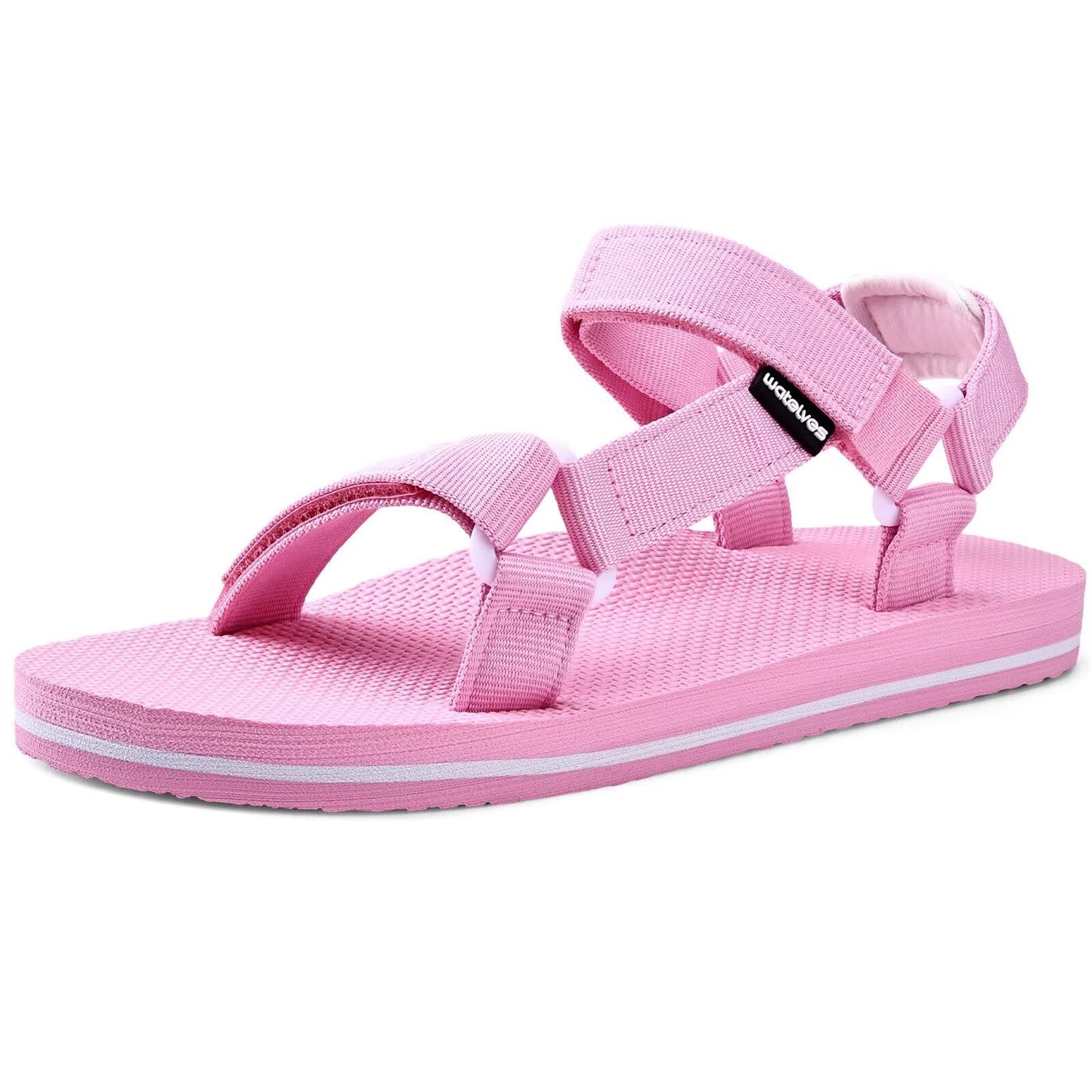WateLves Womens-Sport-Sandals Hiking Sandals with-Arch-Support Webbing-Outdoor-Beach-Water-Sandals for Travel-Walking-Trekking-Camping