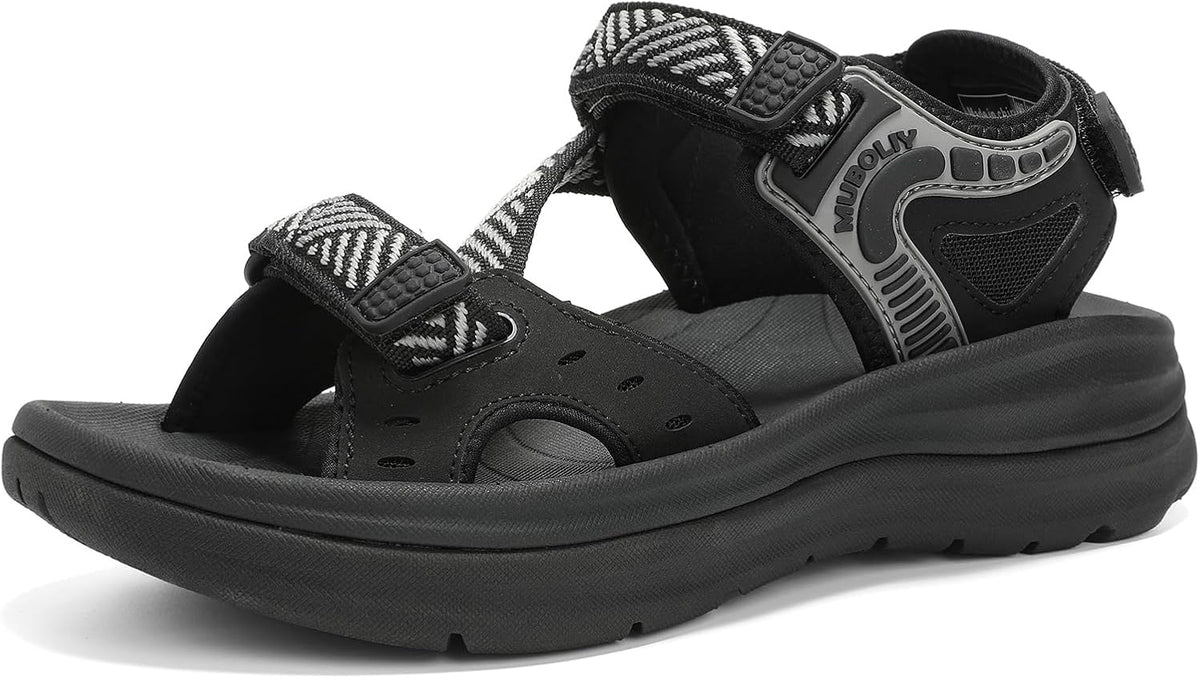 Women's Orthopedic Walking Water Hiking Sandals Casual Comfortable Platform Cushion Foam Sandals With Arch Support 2026