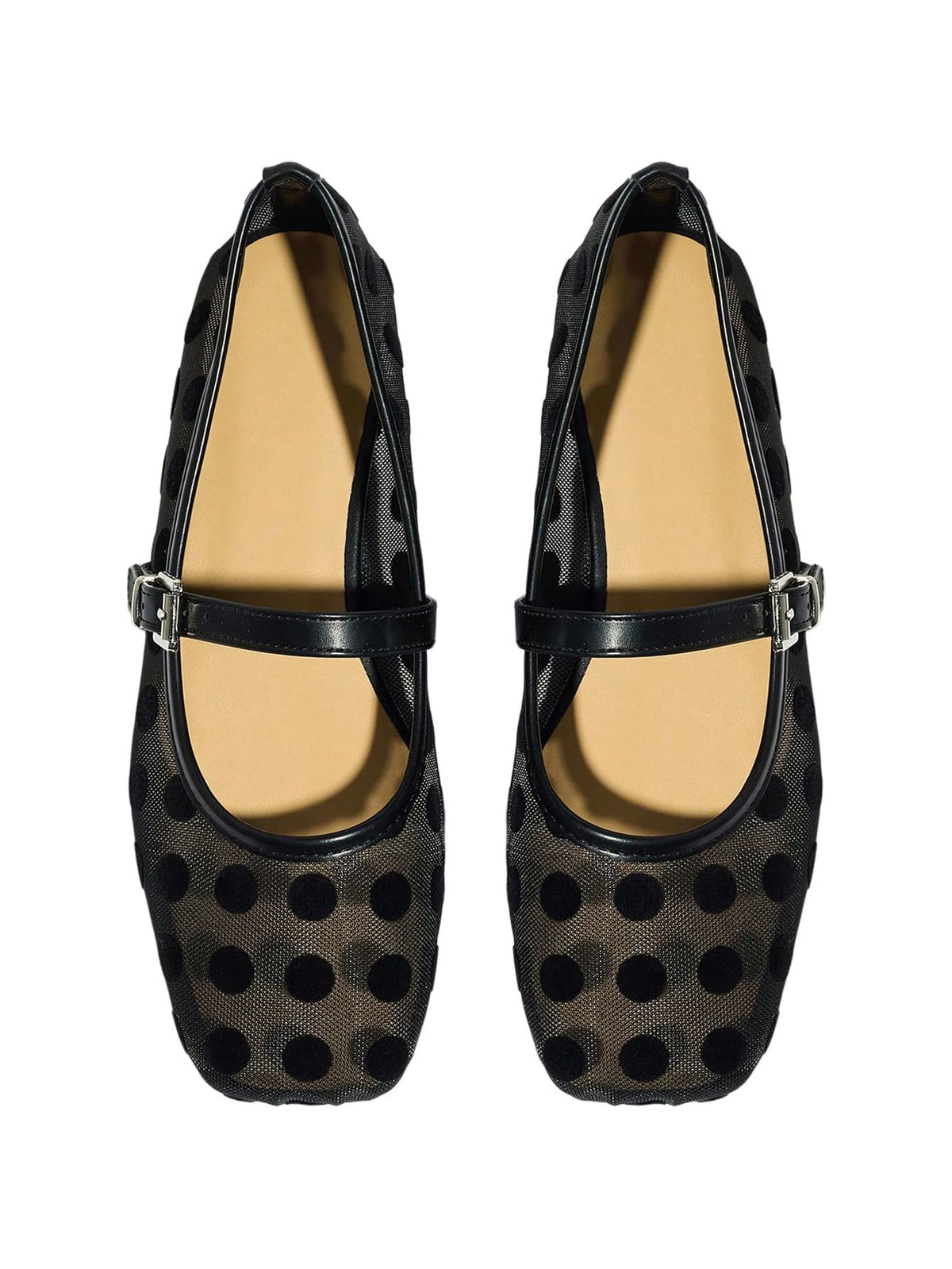Milumia Summer Leopard Mesh Ballet Flats for Women Comfortable Dressy Work | Summer Shoes,Cute Ballerina Flats,Work Shoes Women Business Casual, Closed Toe Sandals,Slip On