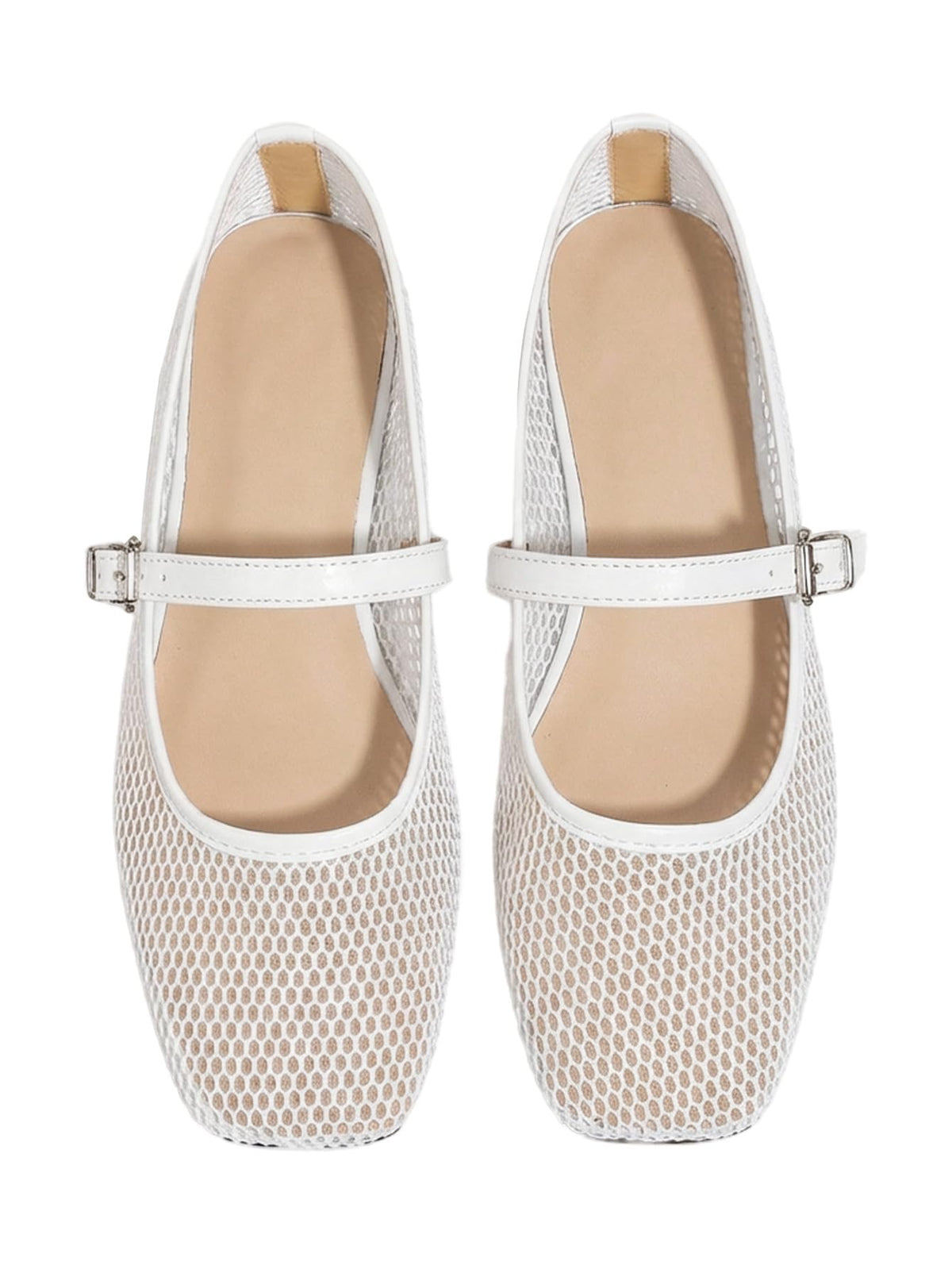 Milumia Summer Leopard Mesh Ballet Flats for Women Comfortable Dressy Work | Summer Shoes,Cute Ballerina Flats,Work Shoes Women Business Casual, Closed Toe Sandals,Slip On