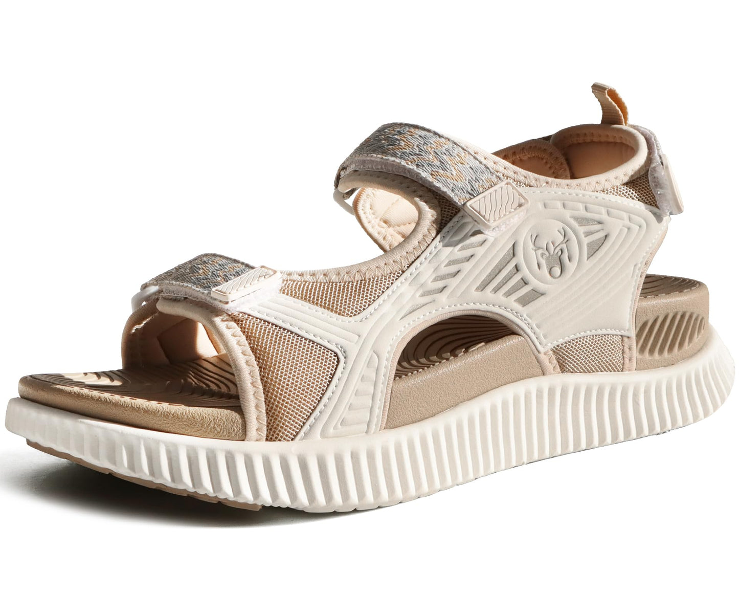 KuaiLu Womens Orthopedic Walking Sandals with Comfortable Arch Support | Relief Plantar Fasciitis Summer Outdoor Hiking Recovery Adjustable Strap Athletic Chunky Cushion Shoes