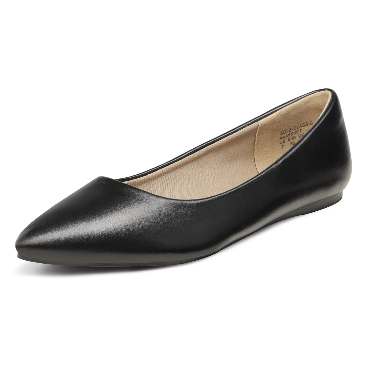 DREAM PAIRS Women's Dress Ballet Flats | pointed toe flats, dressy flat shoes for wedding work office business, slip on comfort flats for women