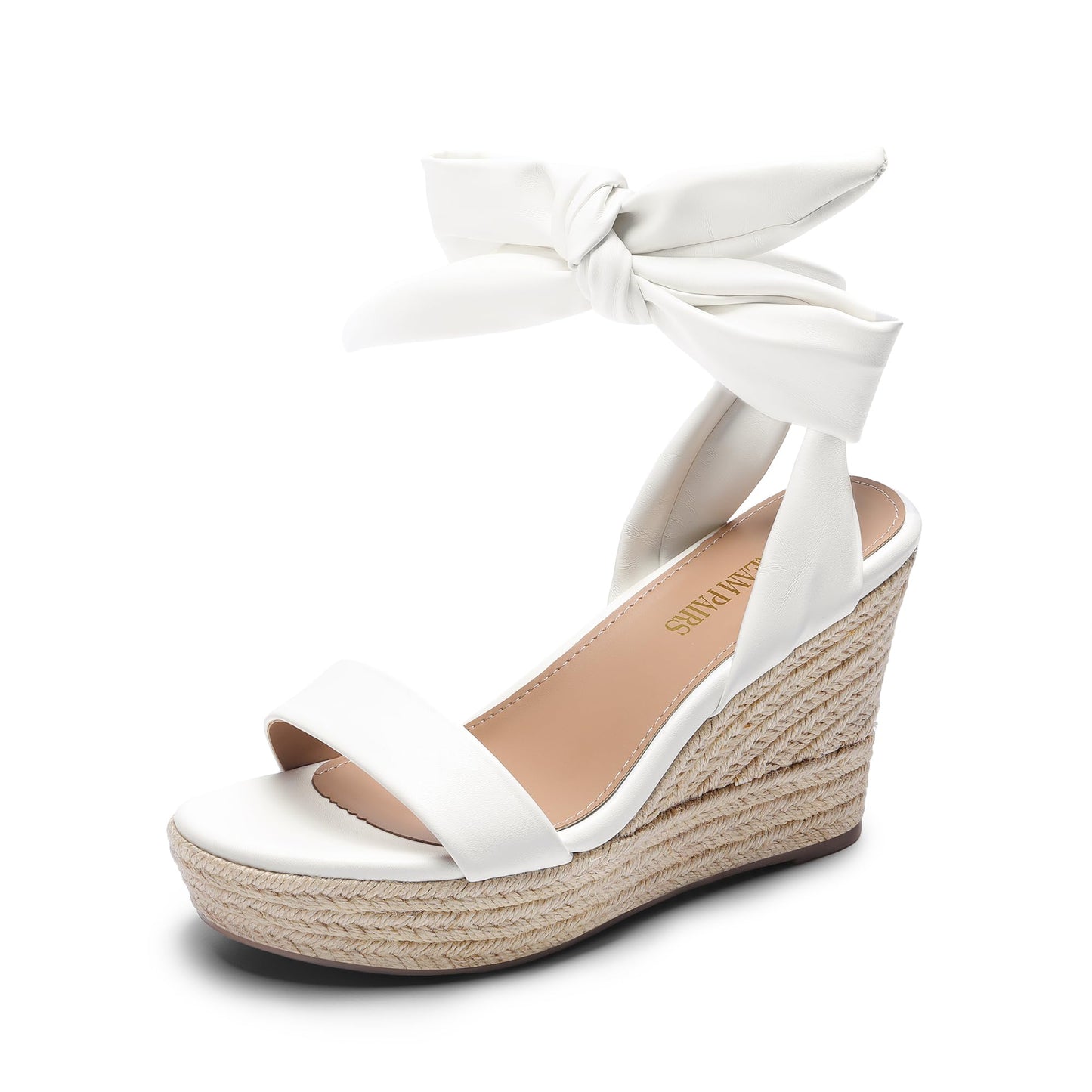 DREAM PAIRS Women's Espadrille Wedge Sandals | Espadrilles wedges tie lace up sandals,Ankle strap platform dressy shoes,Comfortable open toe sandals