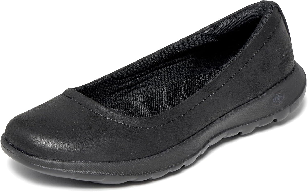 Skechers Women's GO Walk Lite Gem Flat | Walking, Casual, Goga Max, 5GEN Cushioning, Machine Washable, Vegan