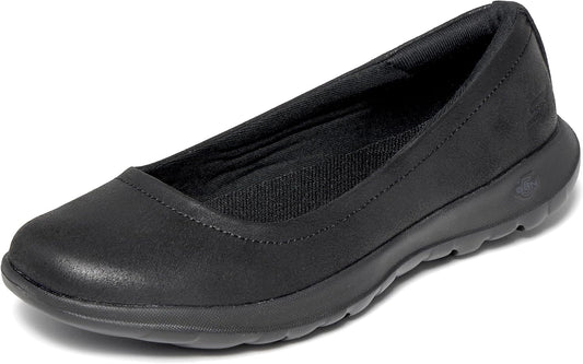 Skechers Women's GO Walk Lite Gem Flat | Walking, Casual, Goga Max, 5GEN Cushioning, Machine Washable, Vegan