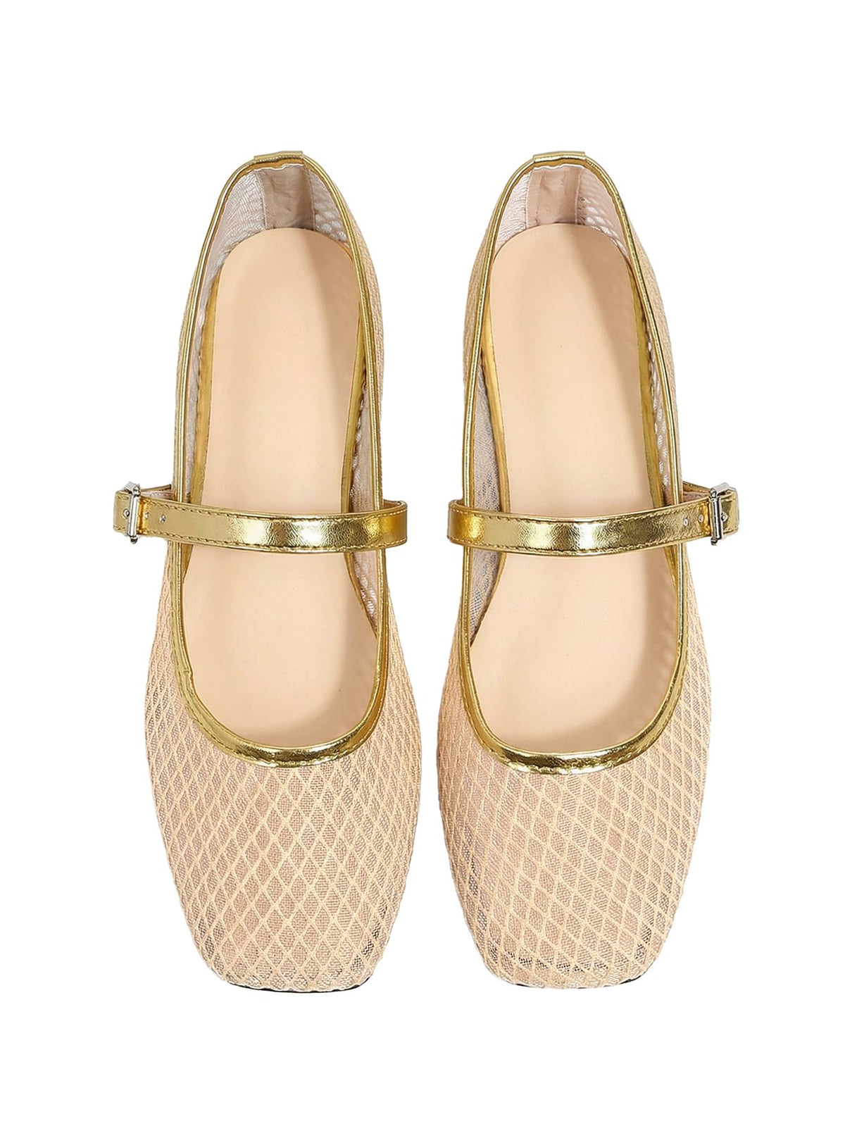 Milumia Summer Leopard Mesh Ballet Flats for Women Comfortable Dressy Work | Summer Shoes,Cute Ballerina Flats,Work Shoes Women Business Casual, Closed Toe Sandals,Slip On