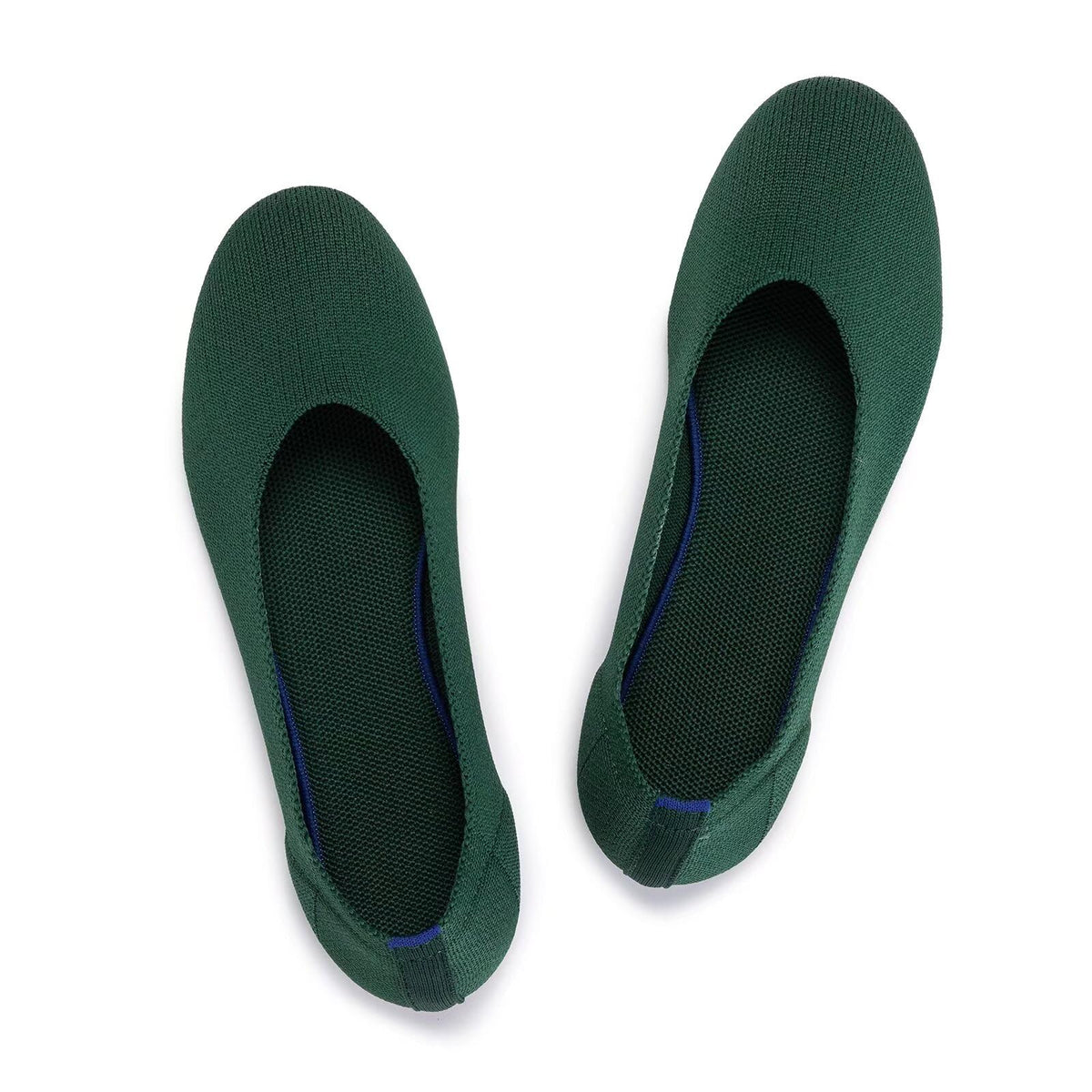 Frank Mully Women’s Ballet Flat Shoes Knit Dress Shoes Round Toe Slip On Ballerina Flats for Woman Low Wedge Comfort Soft