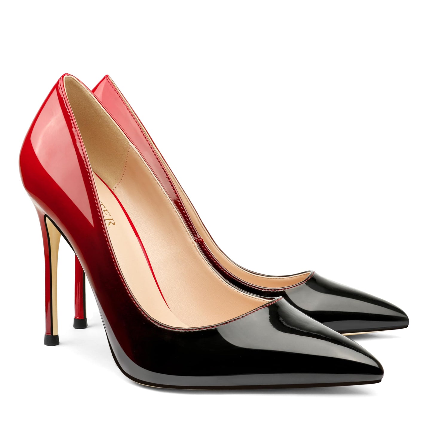 COLETER Women's 4 Inch Pumps Pointed Toe Dress Shoes Slip On Stiletto Pumps | Closed Toe Stiletto High Heel Pumps, Elegant Dress Heels for Business Casual, Formal, Evening Party