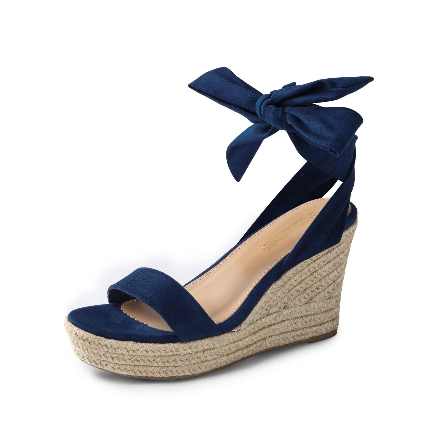 DREAM PAIRS Women's Espadrille Wedge Sandals | Espadrilles wedges tie lace up sandals,Ankle strap platform dressy shoes,Comfortable open toe sandals