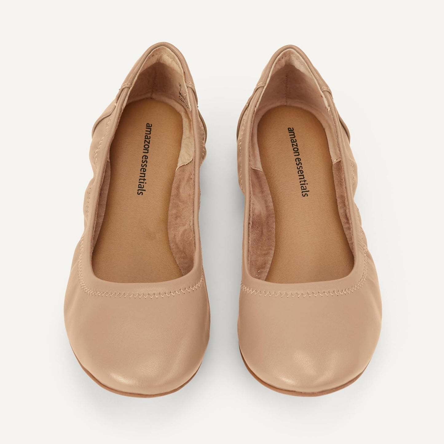 Amazon Essentials Women's Belice Comfortable Slip-On Ballet Flats Shoes