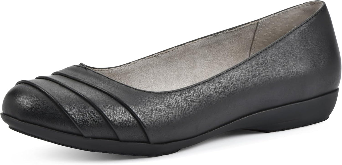 Cliffs by White Mountain Women's Clara Cushioned Ballet Flat