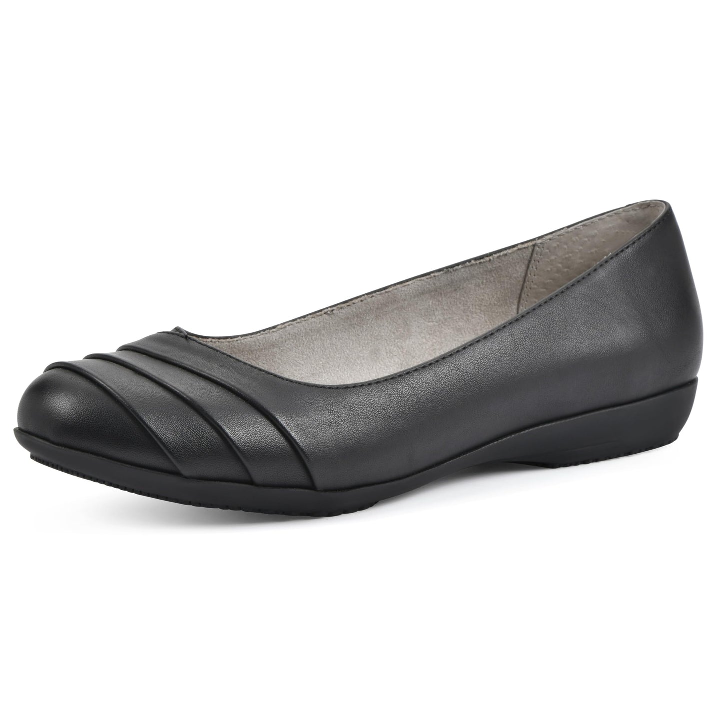 Cliffs by White Mountain Women's Clara Cushioned Ballet Flat
