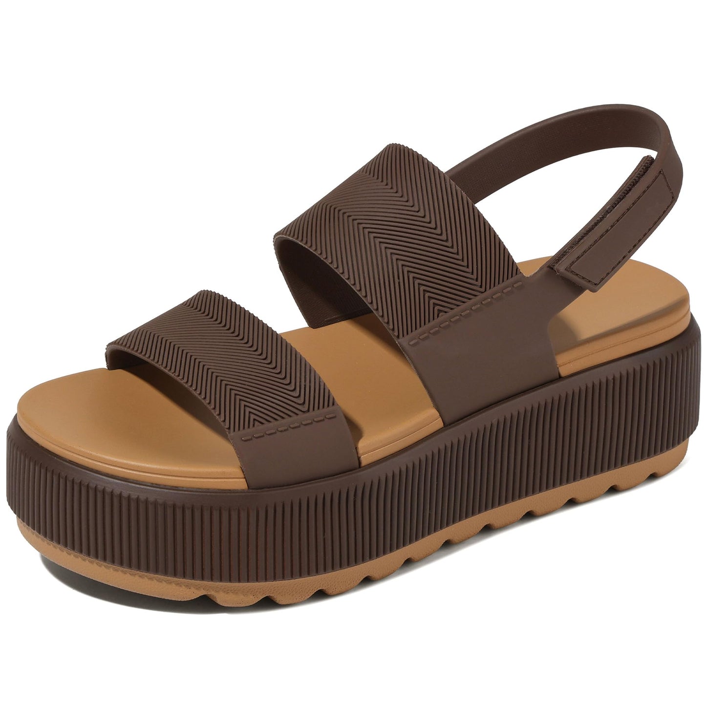Lovee Cosee Platform Water Sandals for Women Chunky Wedge Lug Sole Comfortable Waterproof Summer Walking Beach Shoes