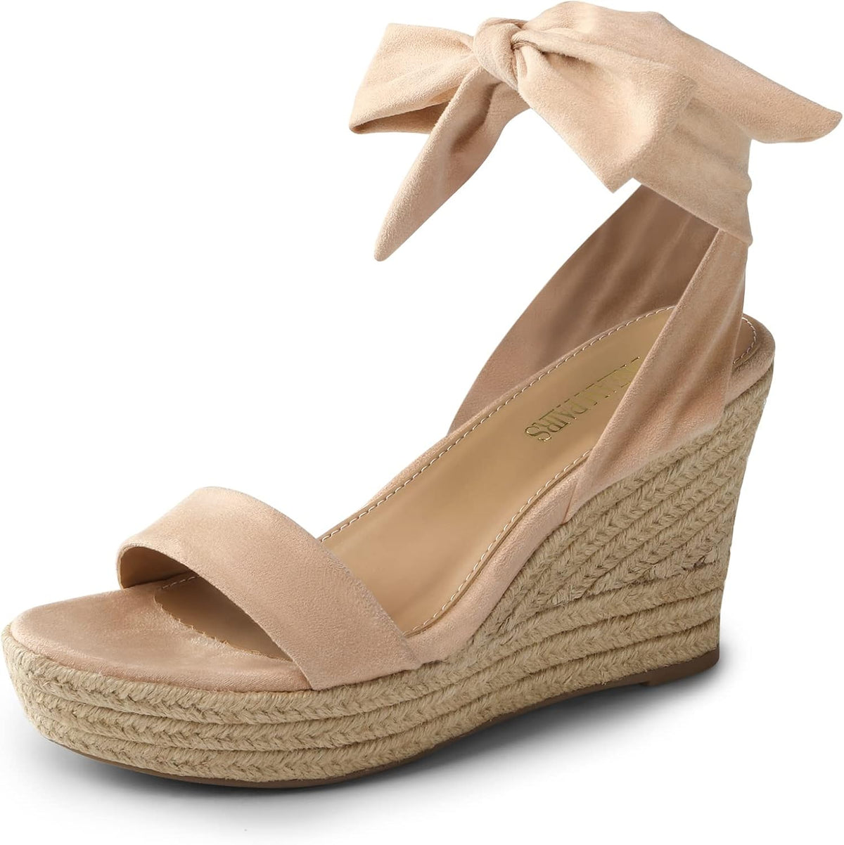 DREAM PAIRS Women's Espadrille Wedge Sandals | Espadrilles wedges tie lace up sandals,Ankle strap platform dressy shoes,Comfortable open toe sandals