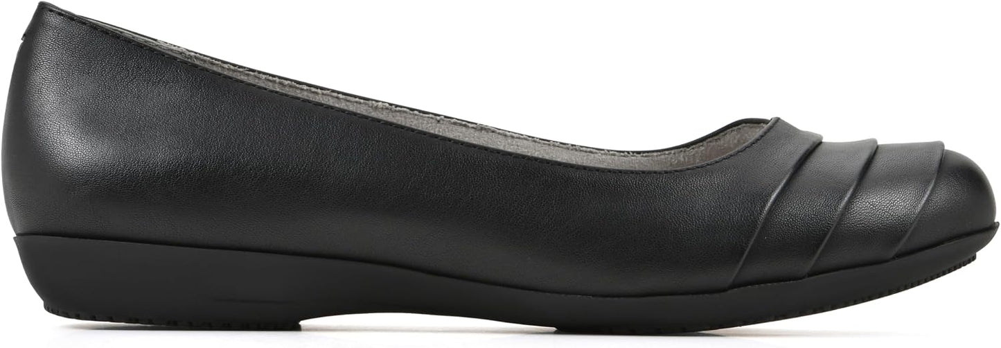 Cliffs by White Mountain Women's Clara Cushioned Ballet Flat
