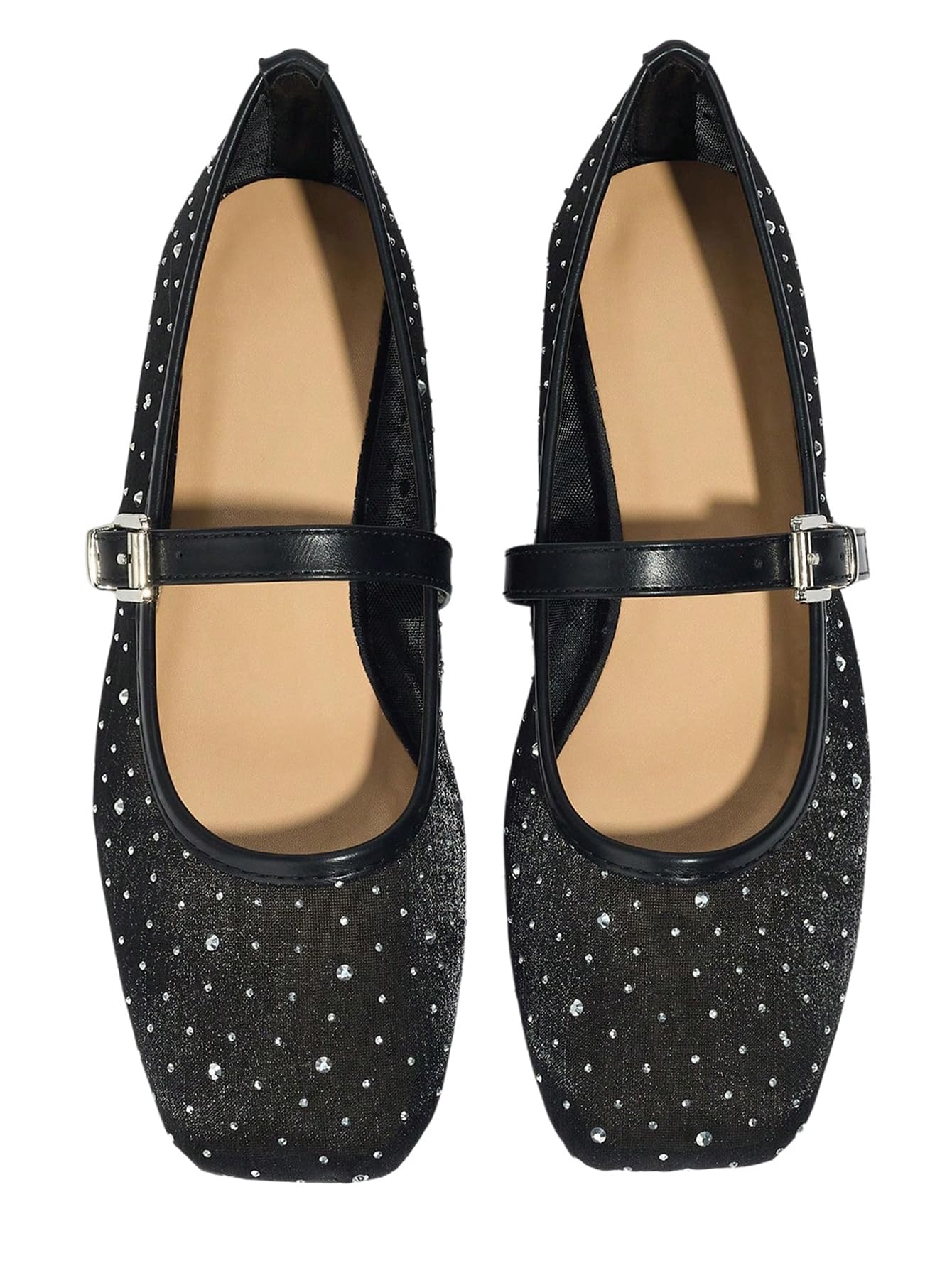 Milumia Summer Leopard Mesh Ballet Flats for Women Comfortable Dressy Work | Summer Shoes,Cute Ballerina Flats,Work Shoes Women Business Casual, Closed Toe Sandals,Slip On