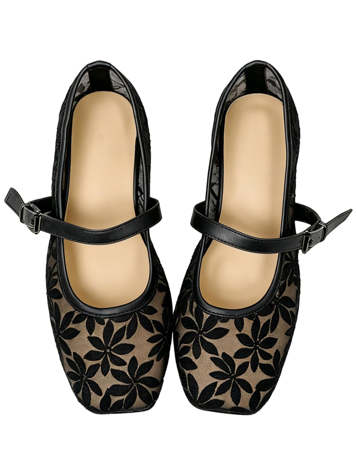 Milumia Summer Leopard Mesh Ballet Flats for Women Comfortable Dressy Work | Summer Shoes,Cute Ballerina Flats,Work Shoes Women Business Casual, Closed Toe Sandals,Slip On