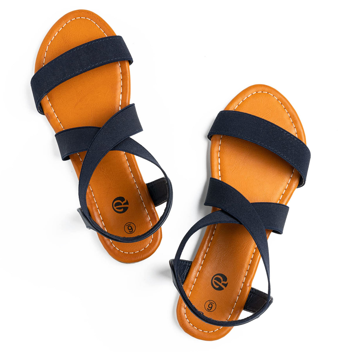 Rekayla Flat Elastic Sandals for Women