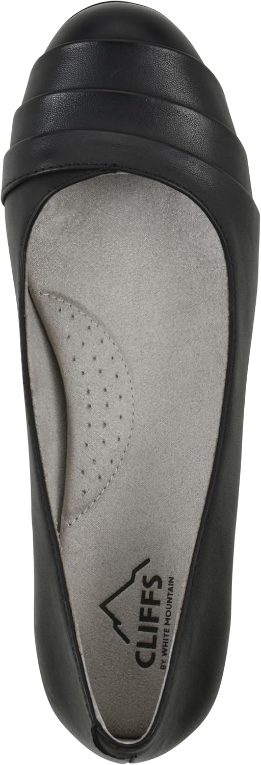 Cliffs by White Mountain Women's Clara Cushioned Ballet Flat