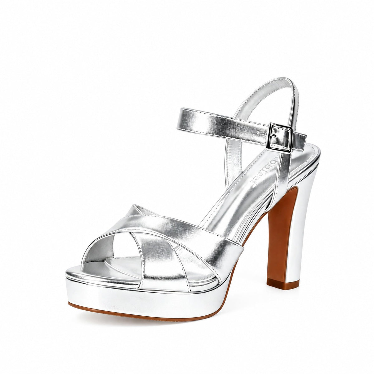 Platform High Heels for Women Chunky Heel Open Toe Wedge Shoes | Comfortable Formal Wide Heel Block Pageant Heels for Work Summer Dress Shoes Events Party Daily Life
