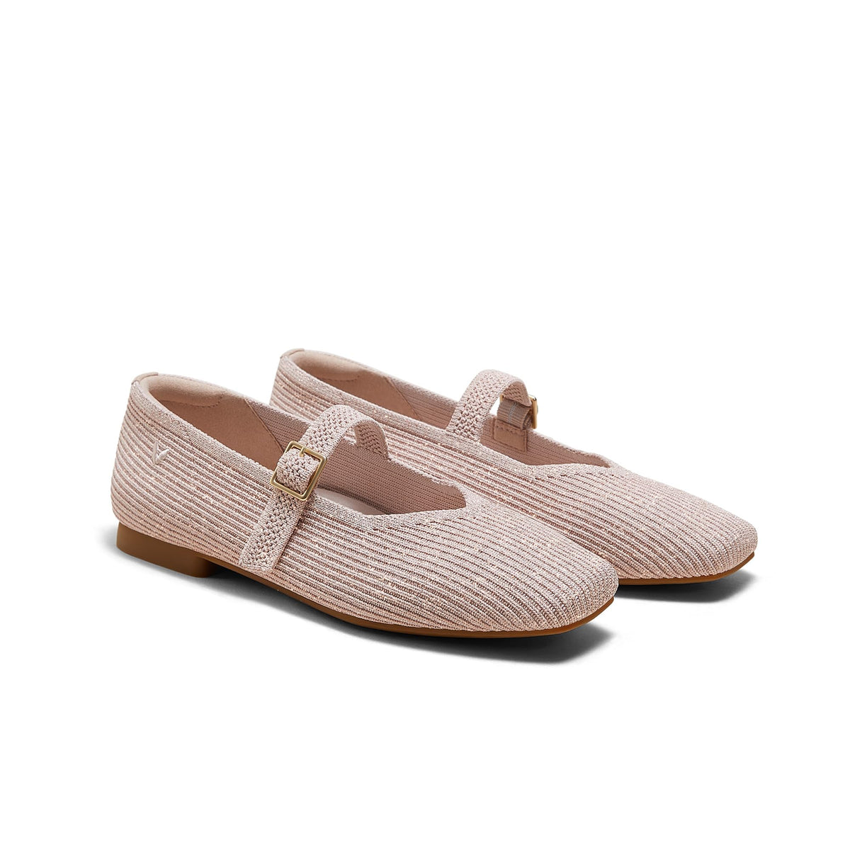 VIVAIA Women's Margot Mary Jane Square-Toe Ballet Flats
