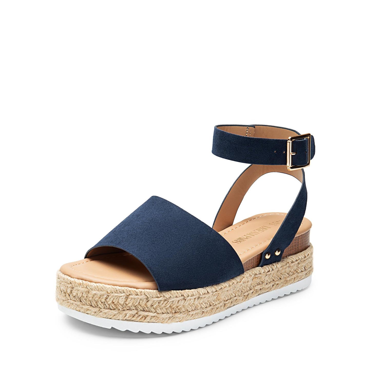 DREAM PAIRS Women's Platform Espadrille Wedge Sandals | Adjustable ankle strap with cushioned footbed for comfortable walking, vacation, beach outing and summer events