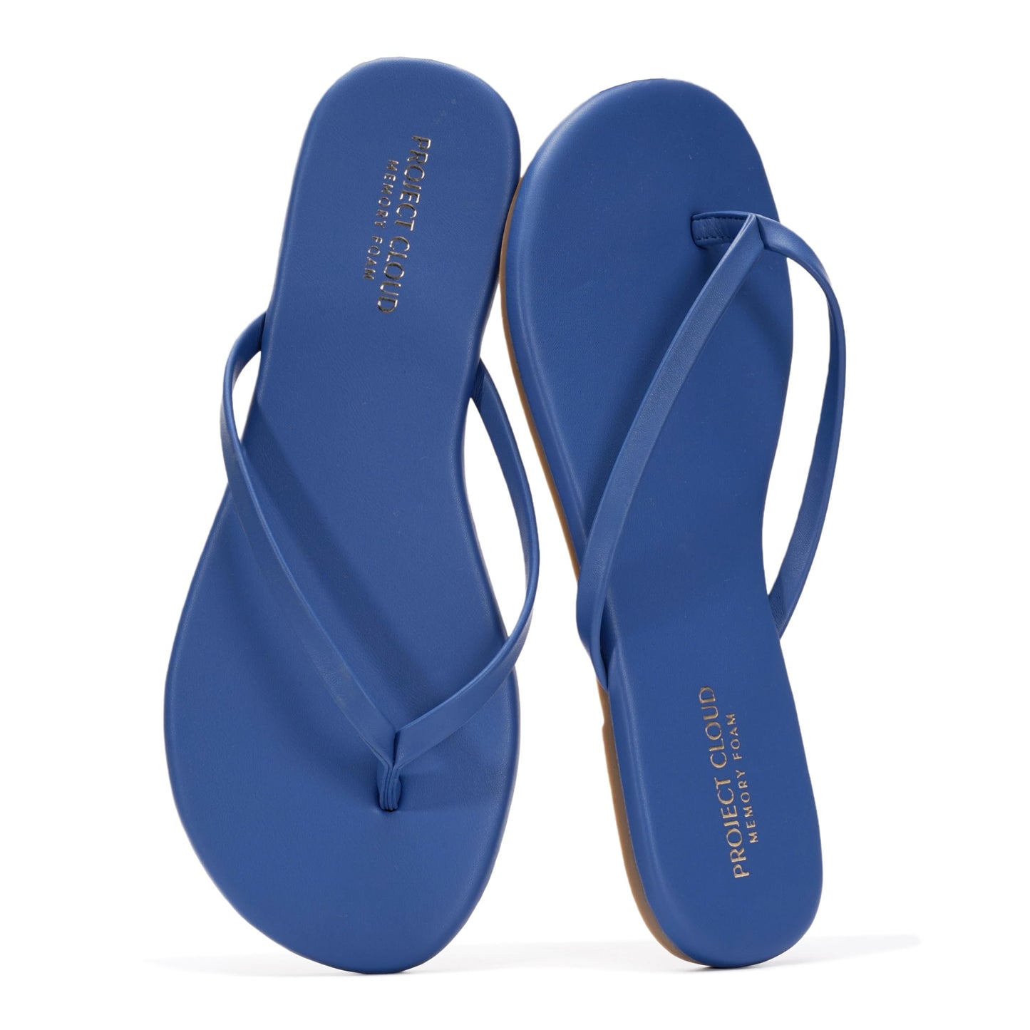 Project Cloud Flip Flops for Women Memory Foam Flats Sandals (Foundations) | Lightweight and Durable Non-Slip SoleWomens Sandals - Beach Essentials Womens Flat Sandals for Everyday Comfort Daily Wear