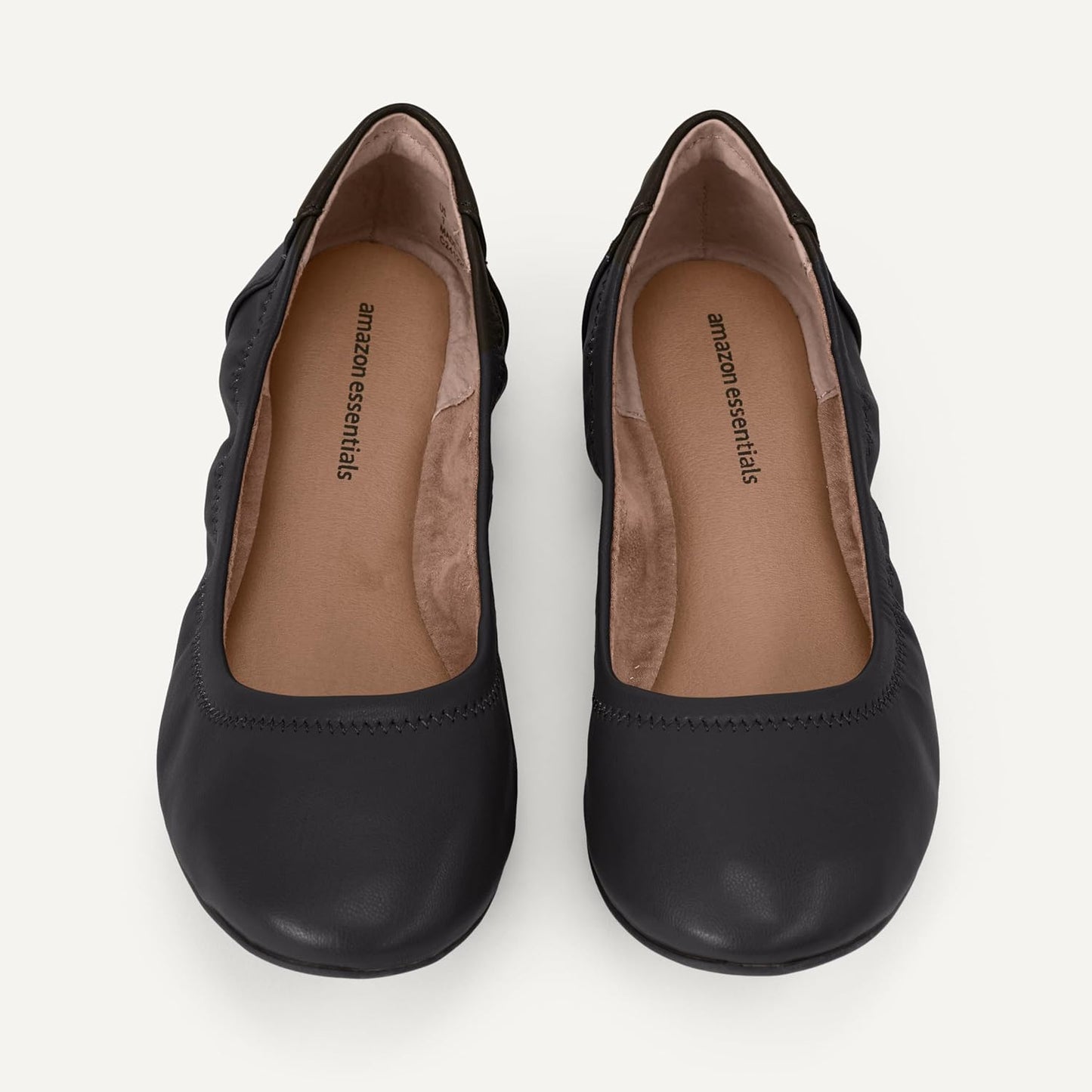 Amazon Essentials Women's Belice Comfortable Slip-On Ballet Flats Shoes