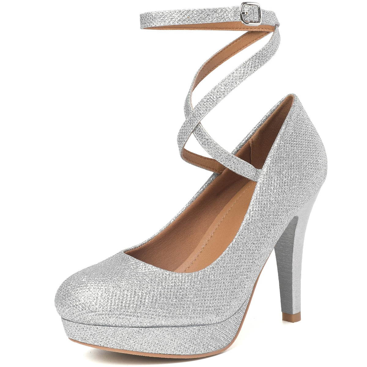 Mostrin Fashion Vintage Womens Small Bowtie Platform Pumps Ladies Sexy High Heeled Shoes