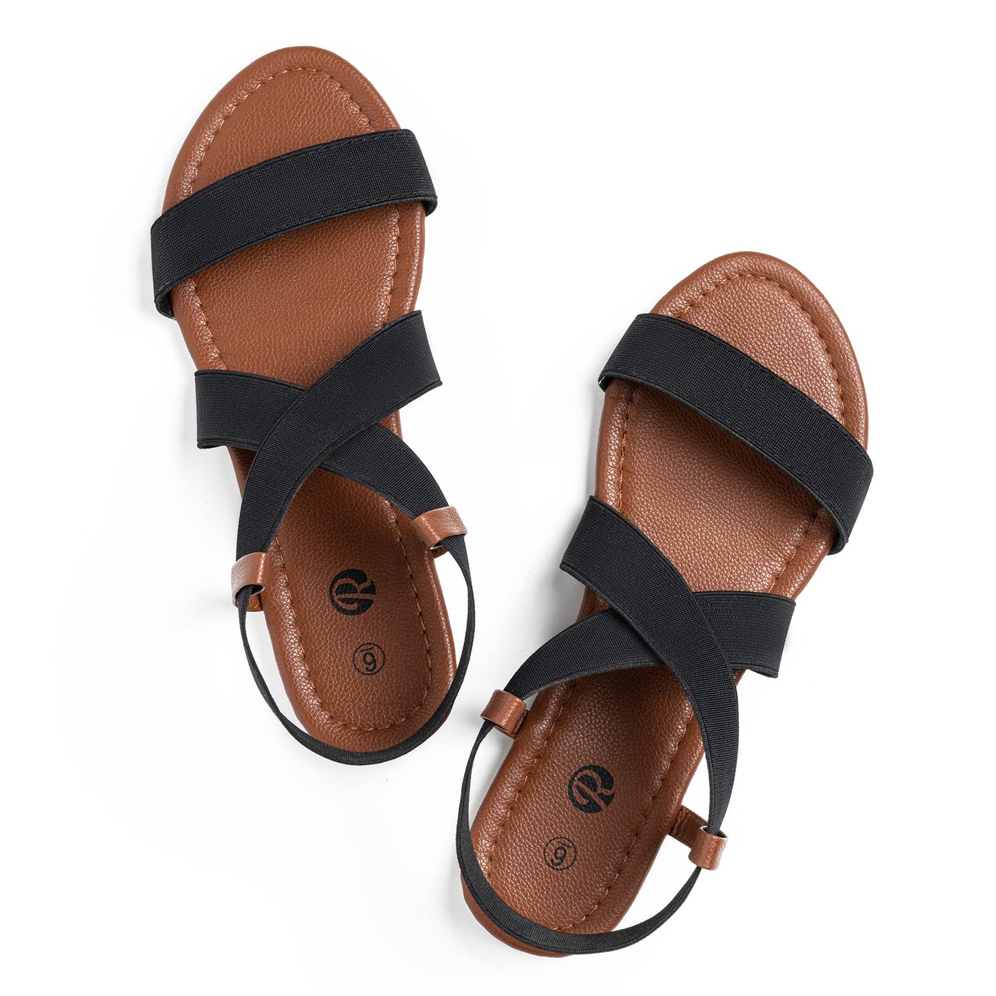 Rekayla Flat Elastic Sandals for Women