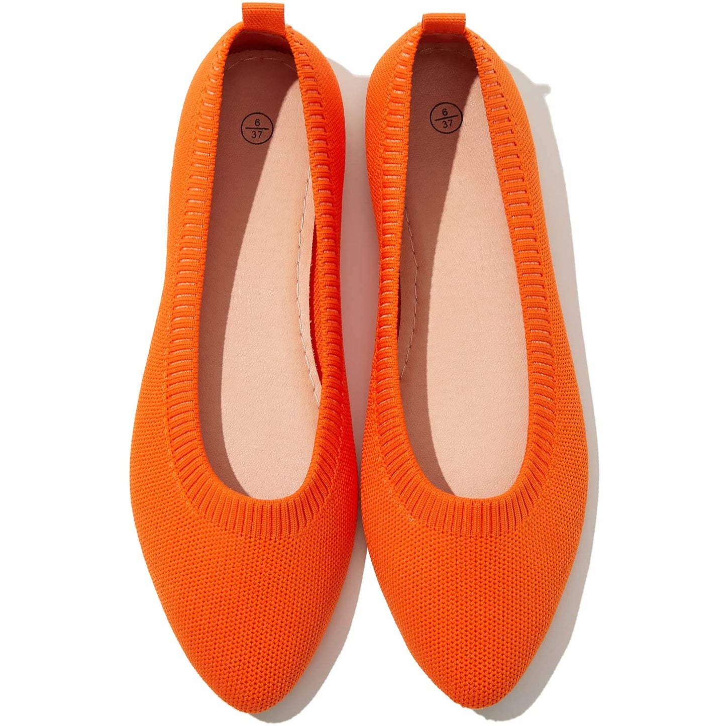 Shupua Women's Pointed Toe Ballet Flats
